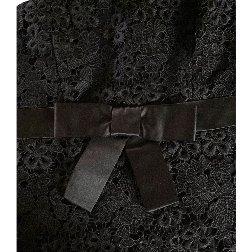 Jill Jill Stuart | Black Floral Lace Dress Formal Size 2 - Picture 4 of 7